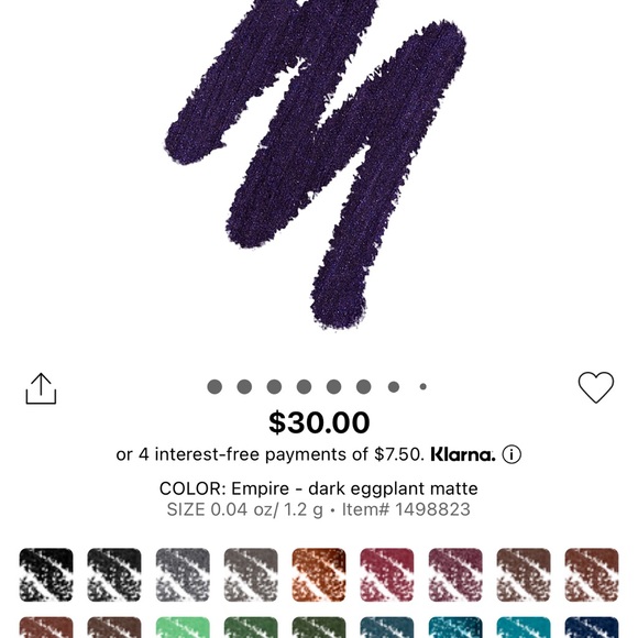 Bundle 2 Listings for $20😀 Urban Decay 24/7 Glide-on Eye Pencil - Picture 2 of 11